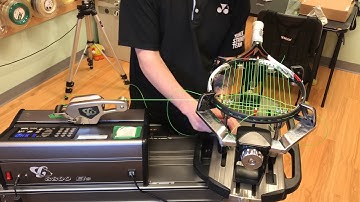 Time Lapse: How to String a Head Speed Pro Tennis Racquet