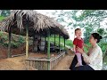 80 completed new bamboo house  daily life of an 18yearold single mother  tieu mai linh