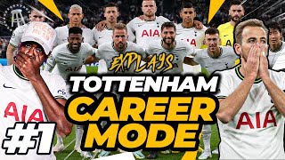 FOSSIL FOOTBALL I AM FUMING! 🤬EXPRESSIONS OOZING Tottenham Hotspur FIFA 23 CAREER MODE | EXPLAYS #1 screenshot 2