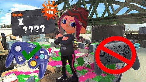 Splatoon X Rank With A GameCube Controller!?