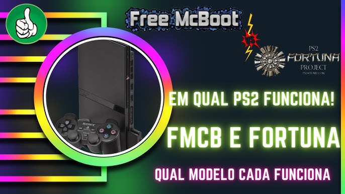 PS2] Funtuna - Tenha o OPL e FMCB em PS2 SLIM até bloqueado! Método com  Free DVD Boot - HardLevel