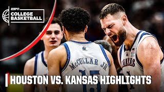 Houston Cougars vs. Kansas Jayhawks | Full Game Highlights | ESPN College Basketball