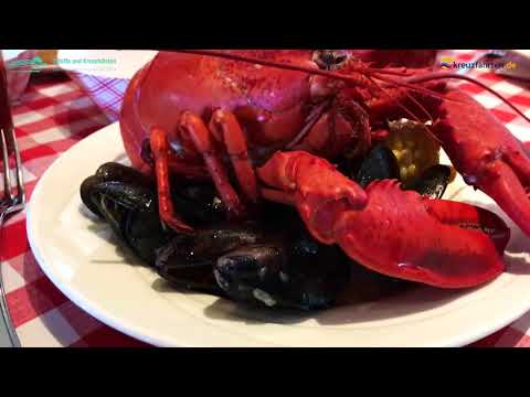 Bar Harbor Acadia Nationalpark mit Hummer essen  - (Mein Schiff 6 Vlog 5)