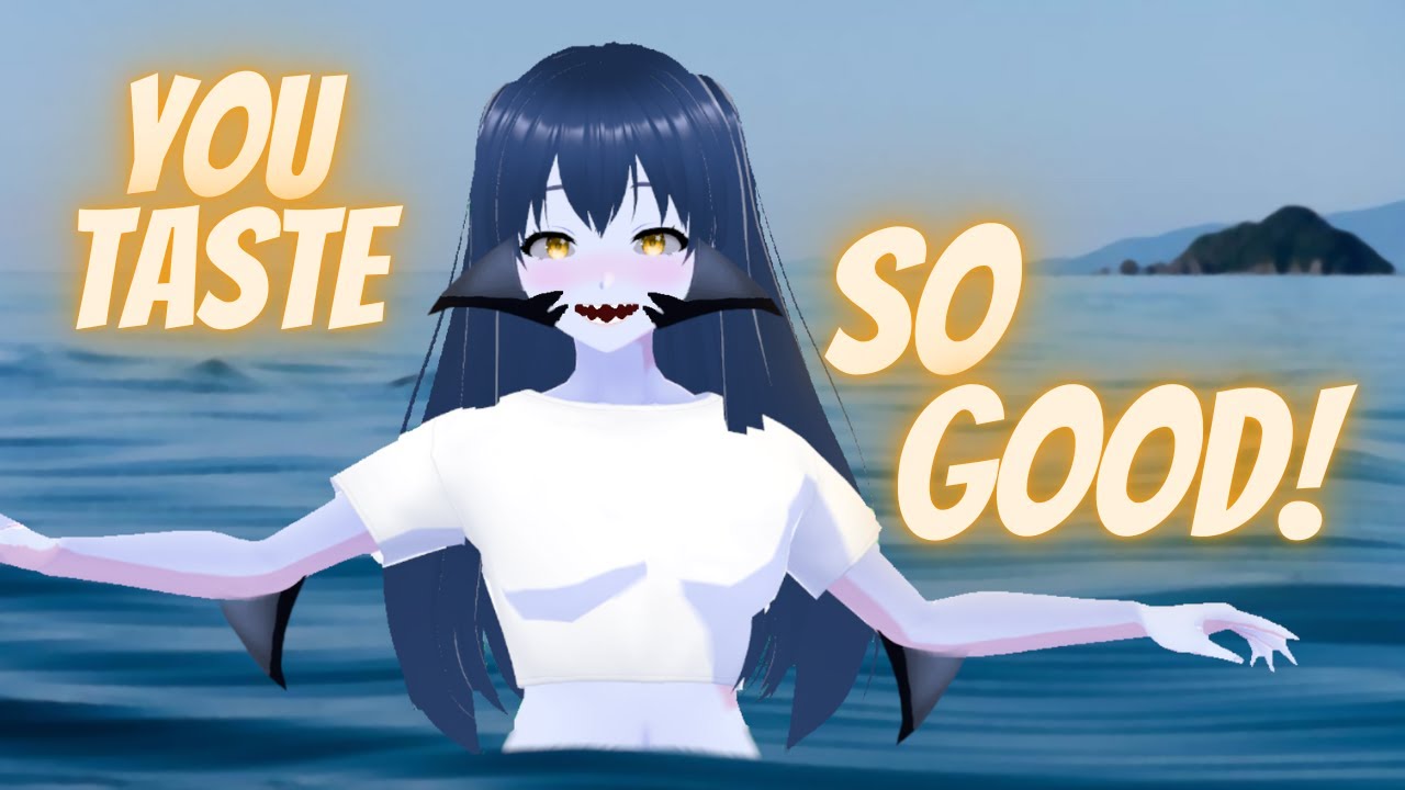 Mershark Girlfriend Love Bites You in the Water! ASMR Roleplay🦈 [monster girl] [f4m] [comfort] 🧜‍♀️