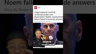 Court versus Noem deportation flights Under Fire #news #usa #inthenewstoday #doj #judge