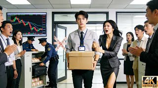 Beautiful boss fires young employee, the next day the company goes bankrupt. She cries and begs h... screenshot 5
