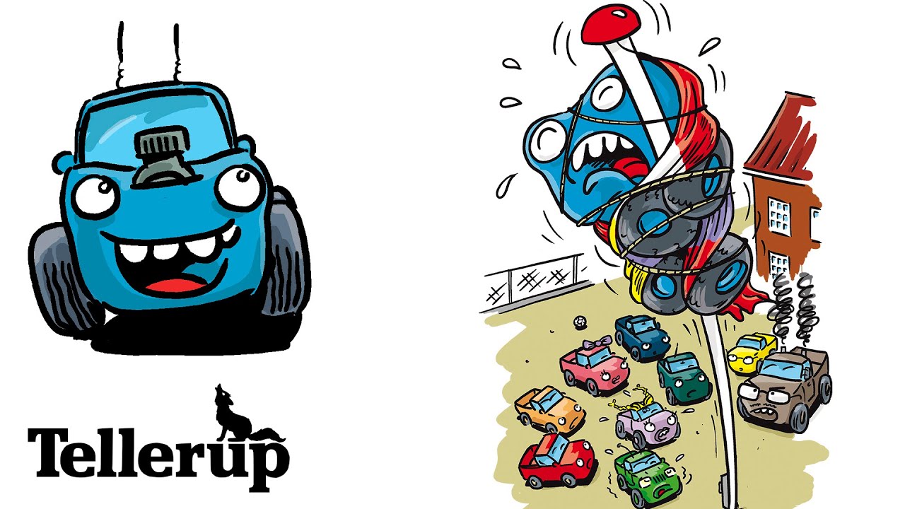 Truck får nye hjul | Den lille truck #2 | Godnathistorier til børn