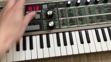 How to quickly copy a bass line on the microKORG