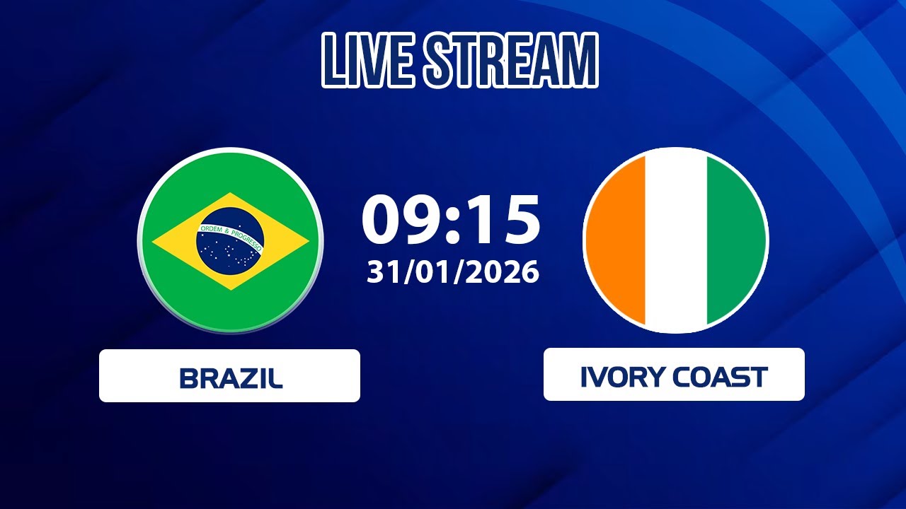 🔴 Brazil vs Ivory Coast | 90 Minutes of Tension and Explosion