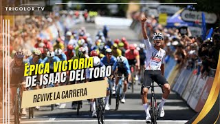 ¡ ÉPICA VICTORIA de Isaac Del Toro en el Tour de Australia ! || Revive su carrera