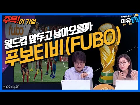 스포츠 OTT 푸보티비 월드컵 앞두고 날아오를까 주목 이 기업 20220926 