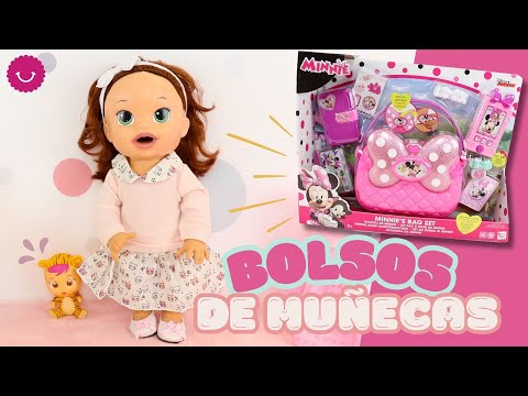 ¿Qué llevan en el BOLSO mis MUÑECAS Bebé? 🤔 Te enseño a preparar Pañaleras y Bolsas para muñecas
