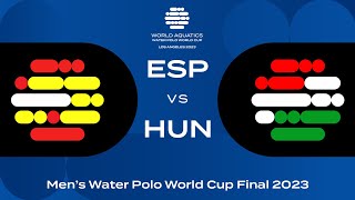 Semi-Final 1 | ESP vs HUN | Men’s Water Polo World Cup Final 2023