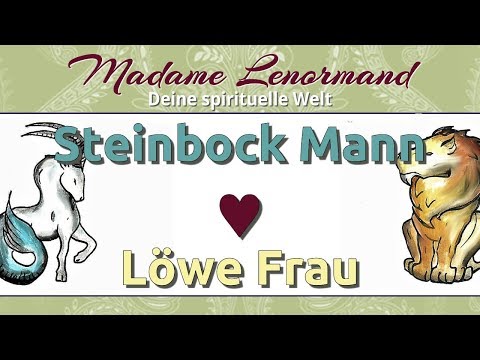 Video: Steinbock Und Löwe: Vereinbarkeit In Liebesbeziehungen