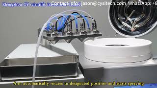 Four-Channel Ultrasonic Spin Coater
