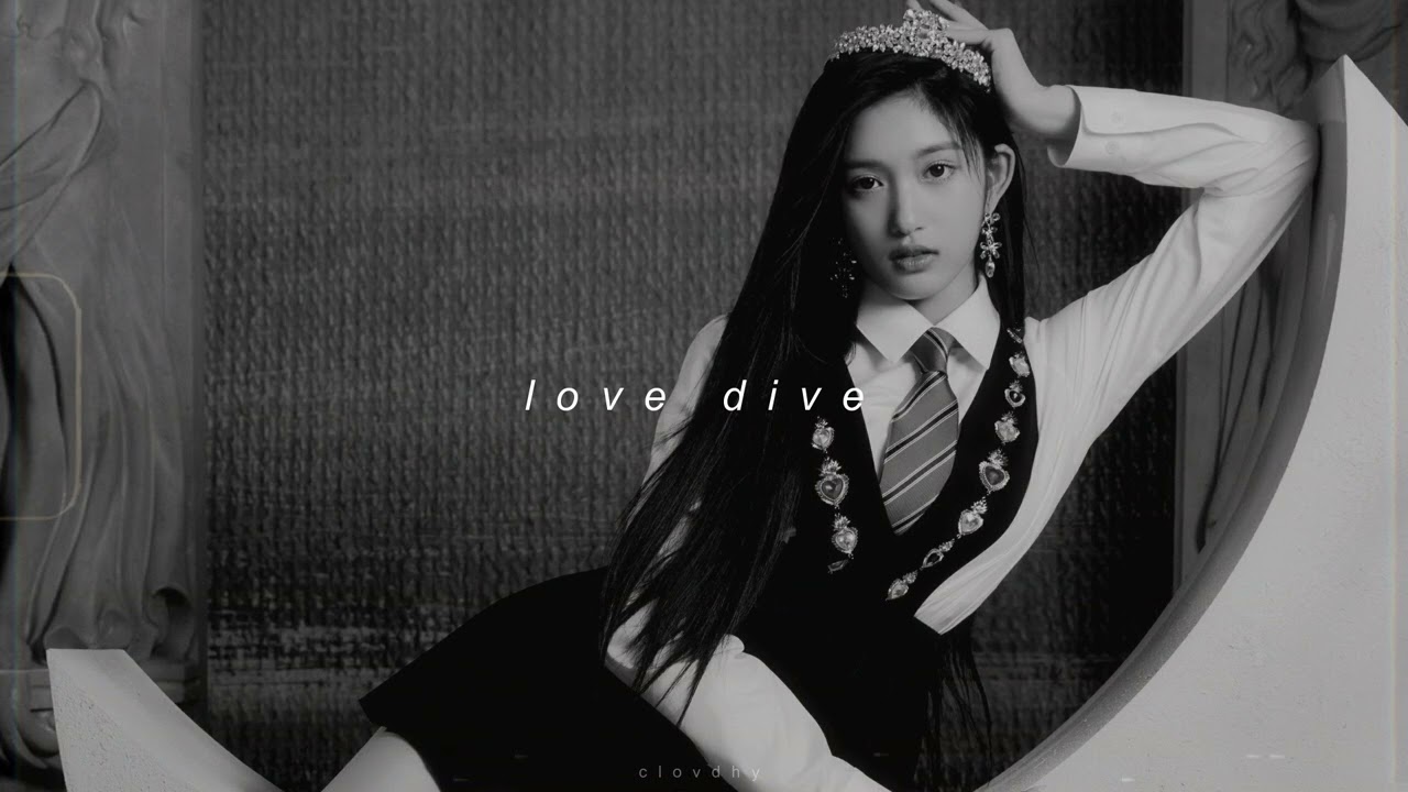 ive - love dive (sped up + reverb)