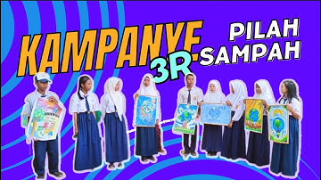Kampanye pilah sampah 3R di masyarakat
