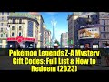 Pokémon Legends Z-A Mystery Gift Codes: Full List & How to Redeem (2023)
