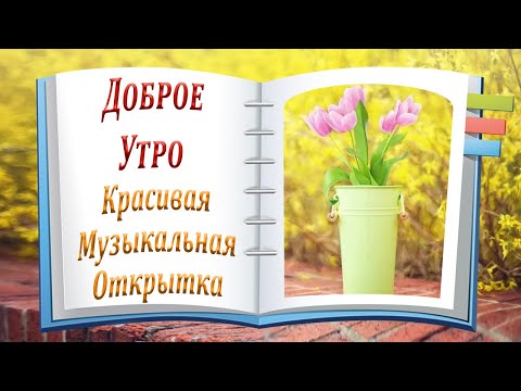 Доброе Утро Красивая Музыкальная Открытка