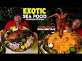 Sangu kari lobster and monster crab in arabian garden seafood restaurant  irfans view