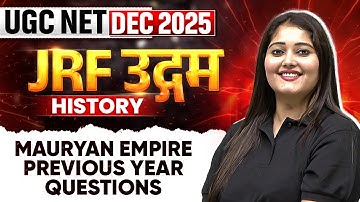 UGC NET Dec 2025 History | Mauryan Empire - Previous Year Questions | UGC NET History | PW