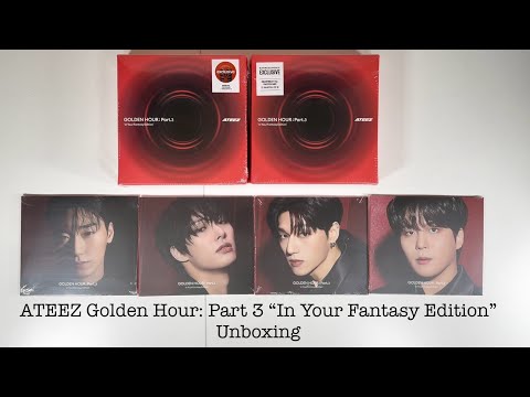 ATEEZ ホンジュン GH3 lN YOUR FANTASY edition ATEEZ - GOLDEN HOUR : Part.3 'In Your Fantasy Edition' (A