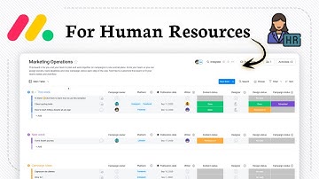 How to Use Monday.com For HR for Human Resources