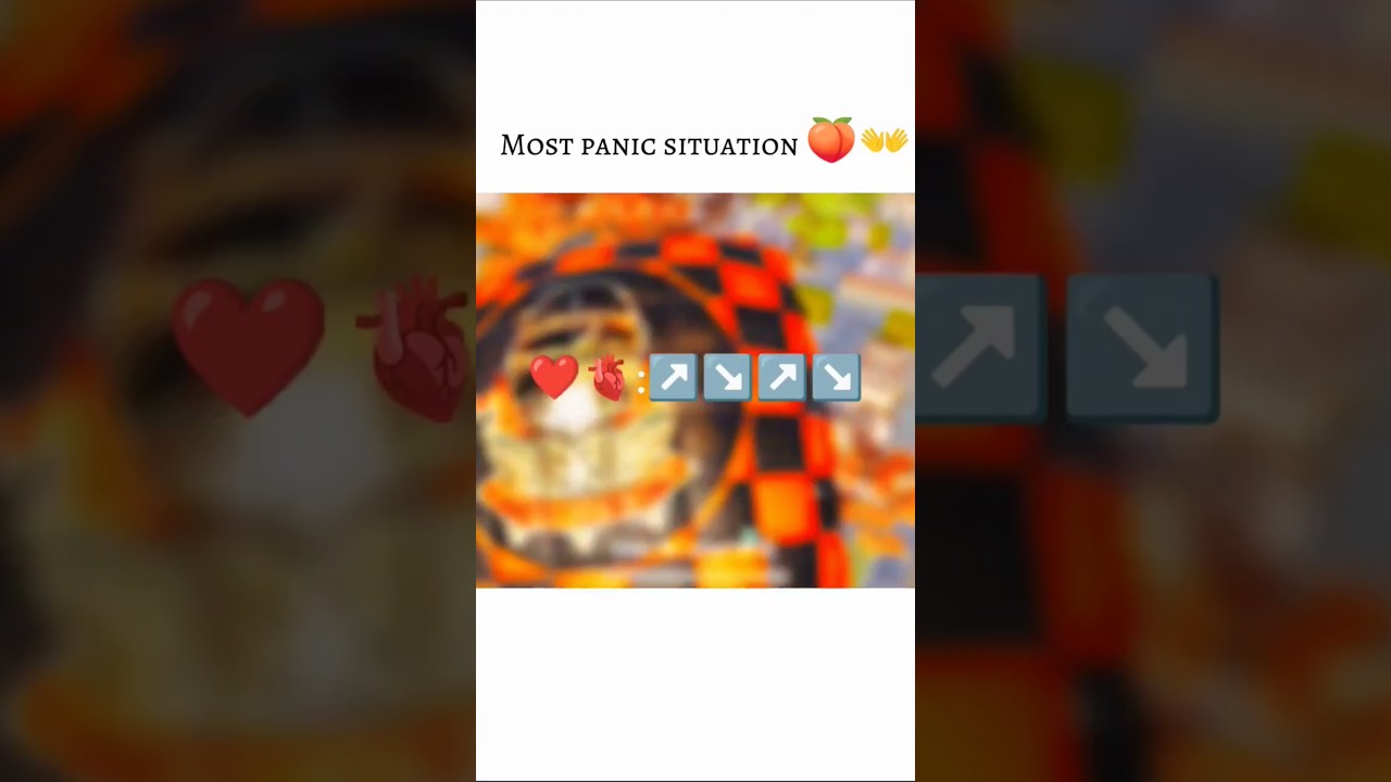 Most panic situation 💀 