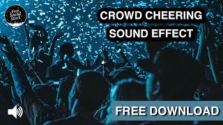 Crowd Cheering Sound Effect