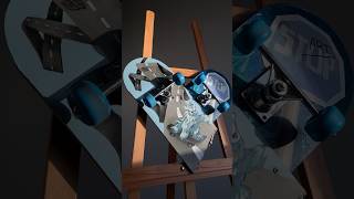 Сломанная доска — не драма, а повод для творчества (и покупки новой). #art #skateboard