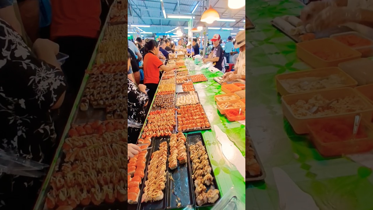 Ночной рынок NAKA. Уличная еда в Таиланде 