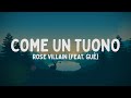 Rose Villain - COME UN TUONO feat. Guè (Testo/Lyrics)