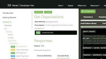 Intro to Meraki’s SDK, DevNet Snack Minute, Episode 5