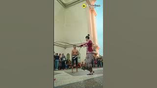 Ritual Memanggil Hujan Kerajaan Kediri  | Tari Tiban #shorts