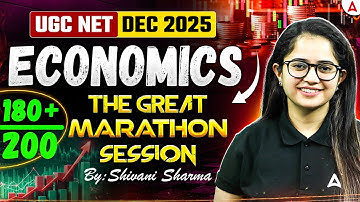 UGC NET Economics Marathon Class | UGC NET Economics Complete Revision By Shivani Sharma