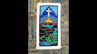 Tufting a Christian Church Stained Glass Window Rug