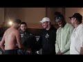"TOMORROW ITS ONE-ON-ONE" - Slim and Ryan Taylor RARING to go at weigh-in | Misfits Boxing
