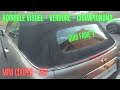 Ep150  visuel horrible aprs 10 ans sans aucun entretien de capote sur cette mini r57