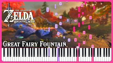 Great Fairy Fountain ~ The Legend of Zelda: Breath of the Wild | Piano Cover (+ Sheet Music)