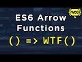 JavaScript ES6 Arrow Functions Tutorial