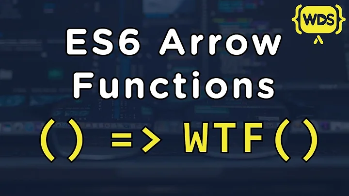 JavaScript ES6 Arrow Functions Tutorial