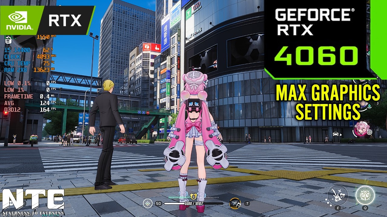 奏ページ NTE Neverness to Everness : RTX 4060 8GB ( Maximum Graphics