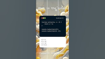 JavaScript Challenge #1: Default Parameters – What’s the Output?