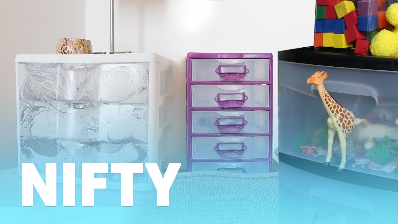 This TikToker Has a Smart Hack For Clear Plastic Drawers