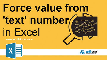 Turn numbers with apostrophe into usable numbers in Excel
