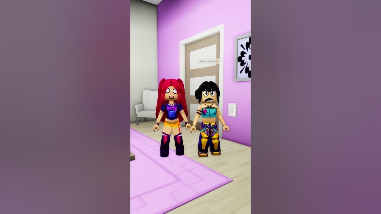 Rumi thought they wouldn't accept her because her patterns...😔🥹#robloxshorts #roblox
