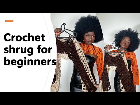 How to crochet a shrug… easiest shrug tutorial. #crochet #crochettutorial  #yarn  #shrug
