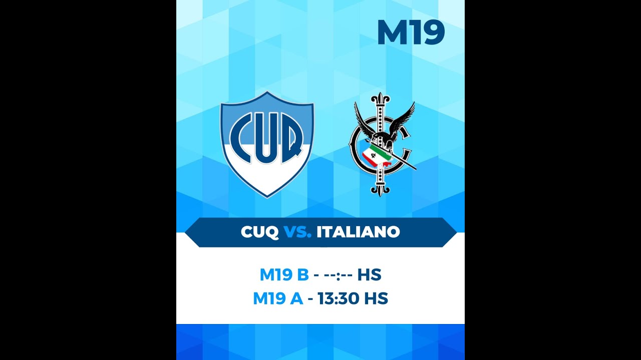2006/2007 - M19 - CUQ vs Italiano - Fecha 5 URBA - 2da Rueda - 14/9 ...