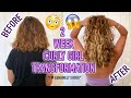 TRYING THE CURLY GIRL METHOD FOR THE FIRST TIME! 2 Week Transformation😱