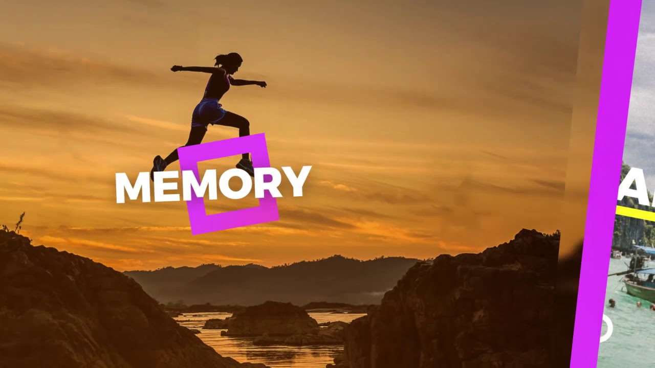 Travel Slideshow Opener After Effects Template